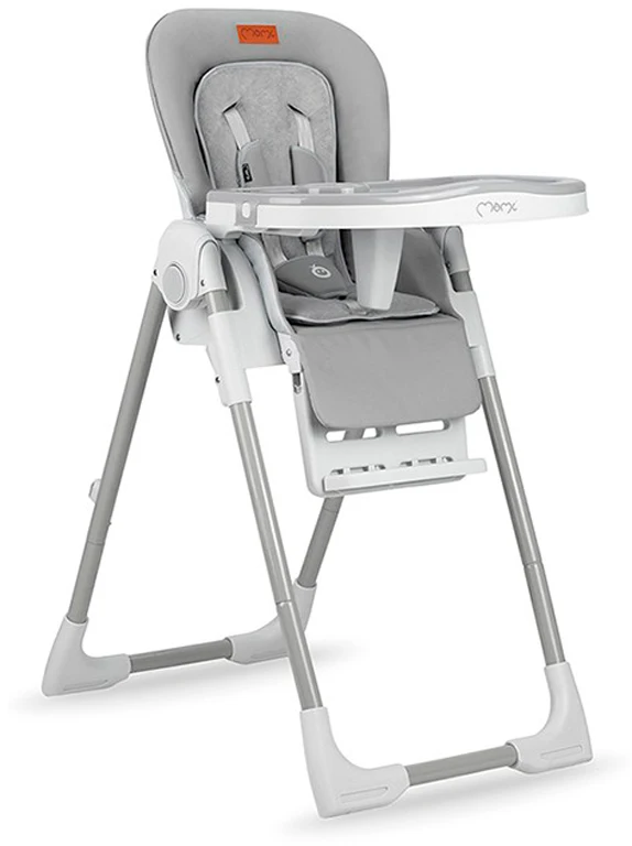 Стільчик для годування MoMi GWAJU light gray
